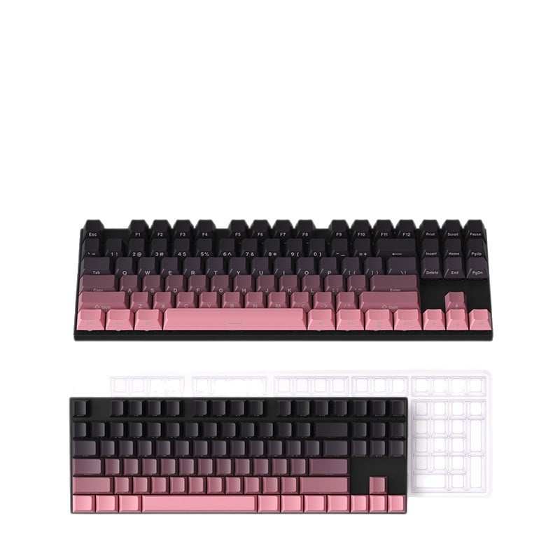 Forgeant F87 ενσύρματο μηχανικό πληκτρολόγιο, 87 πλήκτρα, διακόπτης τύπου άξονας, πολυχρωμικός φωτισμός.