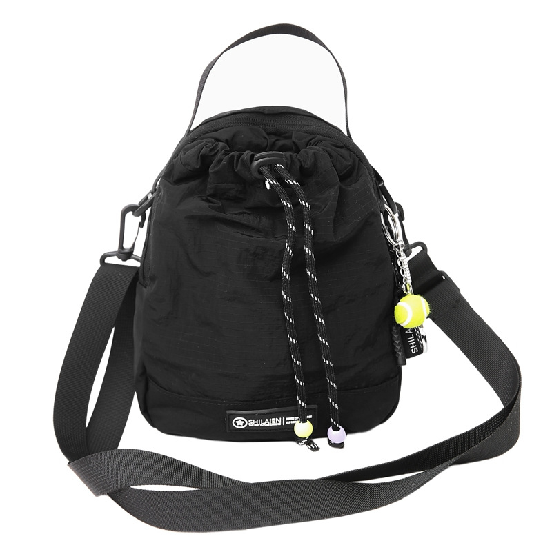 Dvostruka cross-body torba za bocu vode (Unisex, Najlon, Vodootporna, Kapacitet ispod 20 L, Kompatibilno s 8-inčnim prijenosnim računalom)
