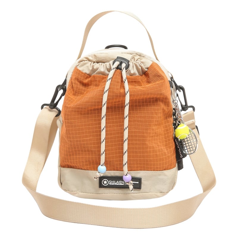 Dvostruka cross-body torba za bocu vode (Unisex, Najlon, Vodootporna, Kapacitet ispod 20 L, Kompatibilno s 8-inčnim prijenosnim računalom)