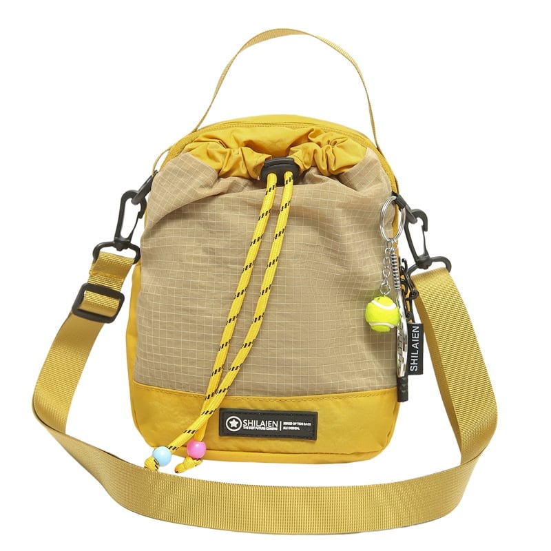 Dvostruka cross-body torba za bocu vode (Unisex, Najlon, Vodootporna, Kapacitet ispod 20 L, Kompatibilno s 8-inčnim prijenosnim računalom)