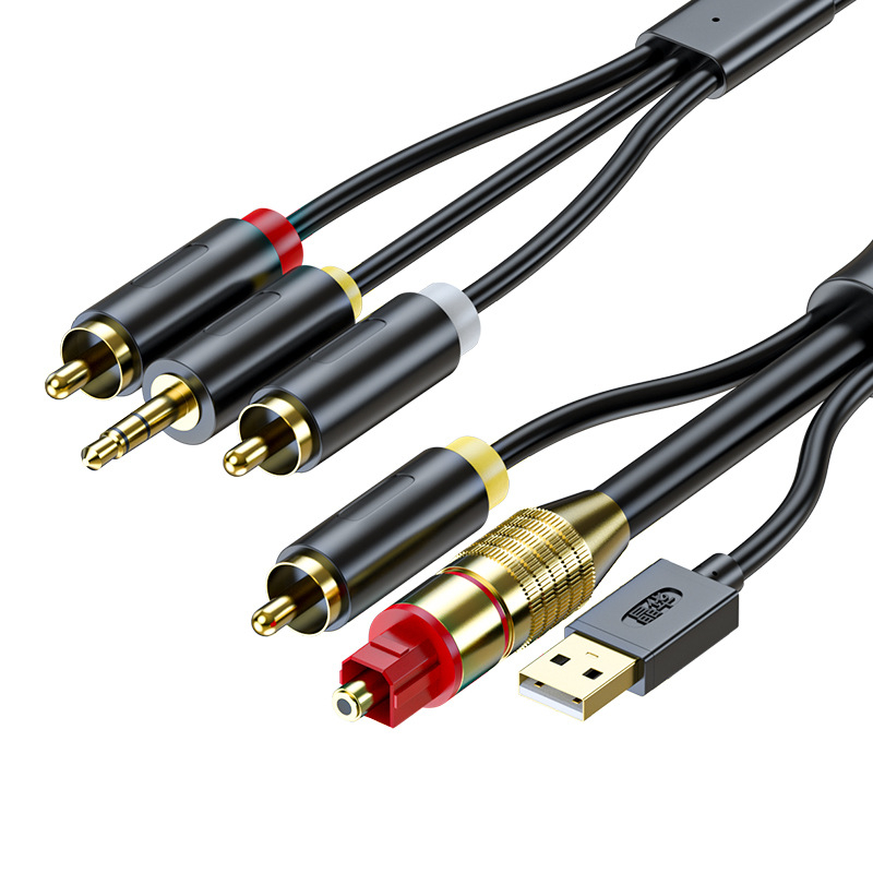 Koaksijalni SPDIF audio kabel, adapter kabel, koaksijalno sučelje, bakreno jezgro, jedan izlazni konektor, za televizore Huawei, Skyworth i Hisense — digitalni izlaz zvuka