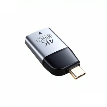 Adaptor Type-C la HDMI pentru laptopuri și telefoane, video 4K60Hz USB-C convertor cu cip de înaltă calitate