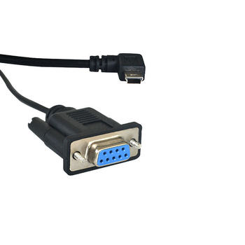 Cablu adaptor RS232 DB9 femelă către Mini USB 5 pini, USB 2.0, 1,8 m (Model YR-DBUSB-01)
