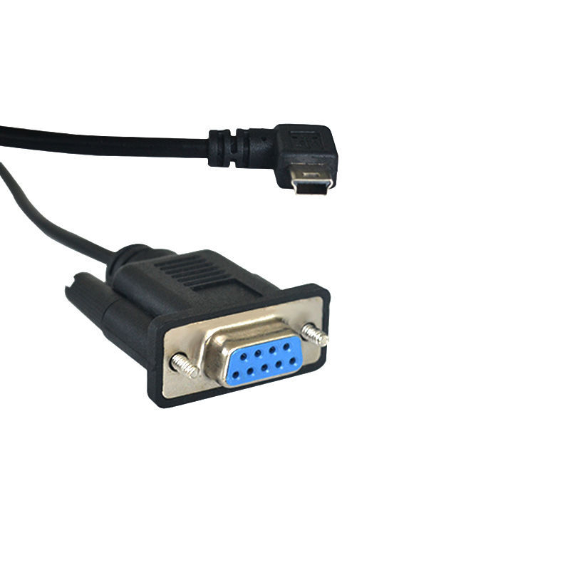 Cablu adaptor RS232 DB9 femelă către Mini USB 5 pini, USB 2.0, 1,8 m (Model YR-DBUSB-01)