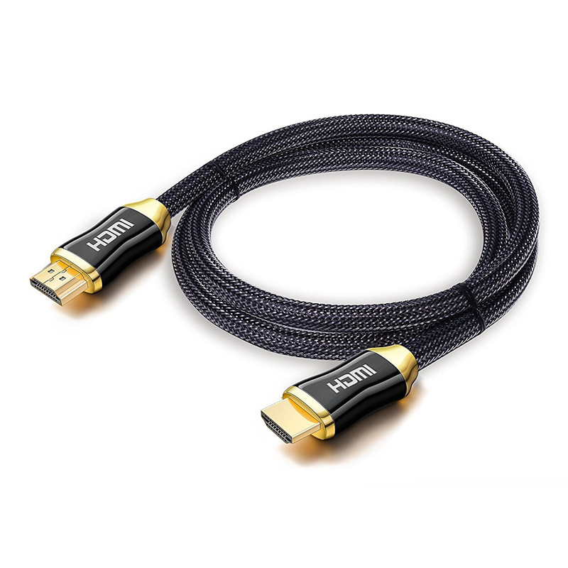 Cablu HDMI 4K, conector HDMI masculin la masculin, placat cu aur, cupru fără oxigen, 60 Hz