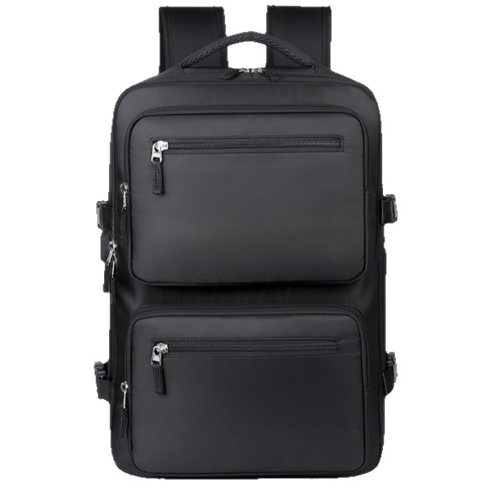 Unisex ruksak velike kapacitete 36–55 L, odjeljak za suho/mokro, odvojeni pretinac za obuću, vodootporan oksford materijal, za outdoor putovanja, kompatibilan s 15-inčnim prijenosnikom