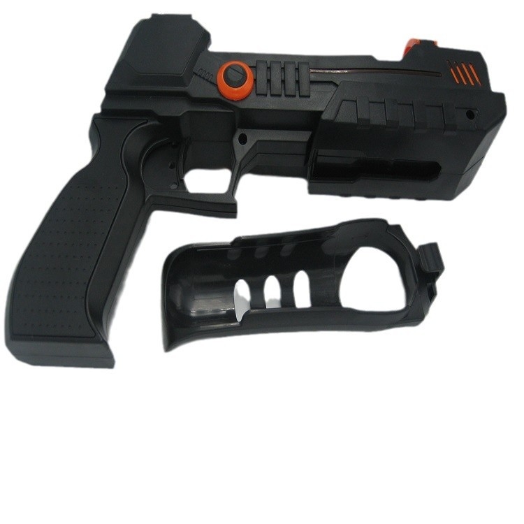 Pistol cu lumină 2-in-1 pentru PS3 Move, compatibil cu PS Move și PS4 VR, material plastic, greutate 300 g