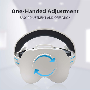 Elitné VR headwear pre Meta Quest 3/3S, model ZY-38A, ABS+PLM, 360 g