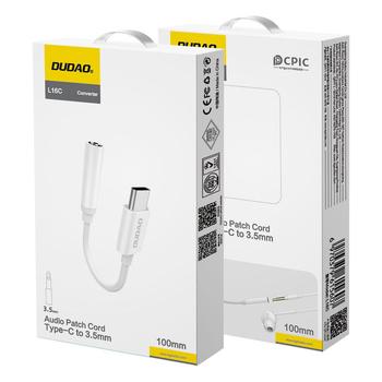 Unique L16C Type-C na 3,5 mm audio pretvarač kabel