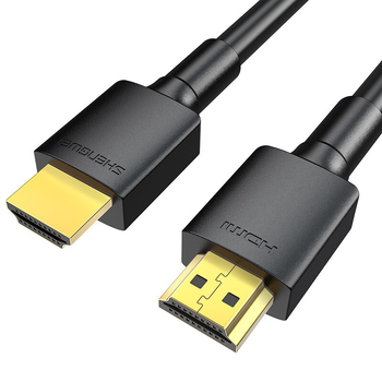 Cablu HDMI 2.0 cu suport 4K și 3D, contacte placate cu aur, conductor din cupru fără oxigen, pentru set-top box, proiector sau monitor