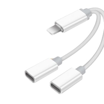 Apple 2-σε-1 καλώδιο μετατροπής φόρτισης και ήχου για τη σειρά iPhone (φόρτιση + ακρόαση μουσικής)