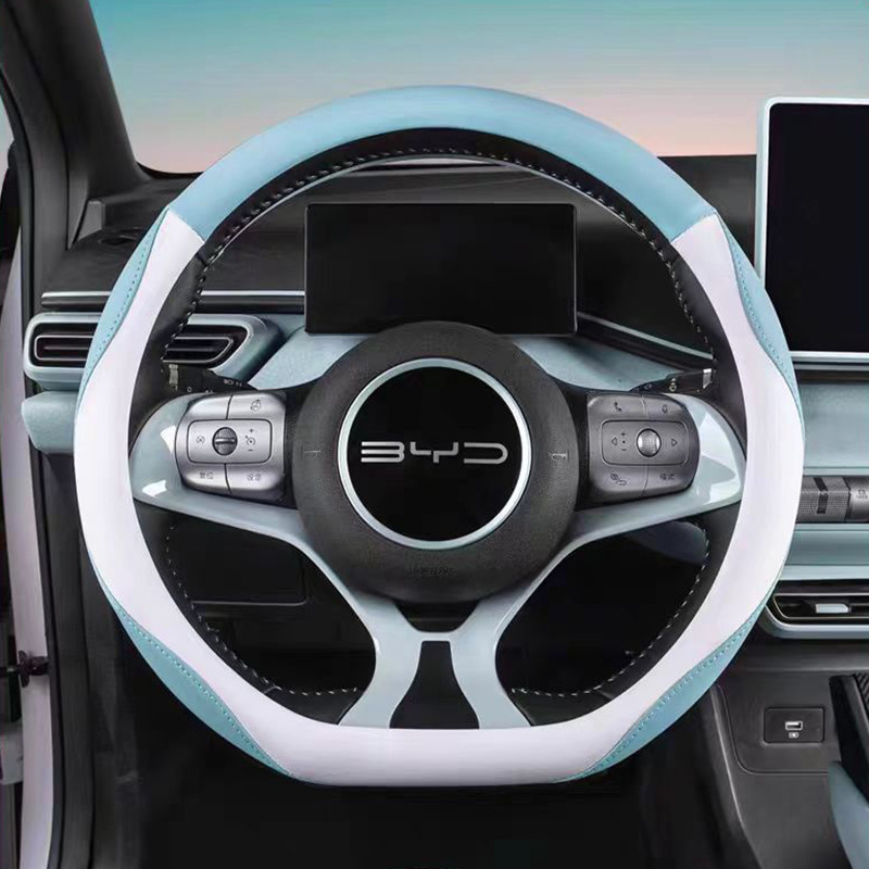 Navlaka za volan Fattier za BYD Seagull – četverosezonska univerzalna, umjetna koža, ugradnja prema modelu vozila