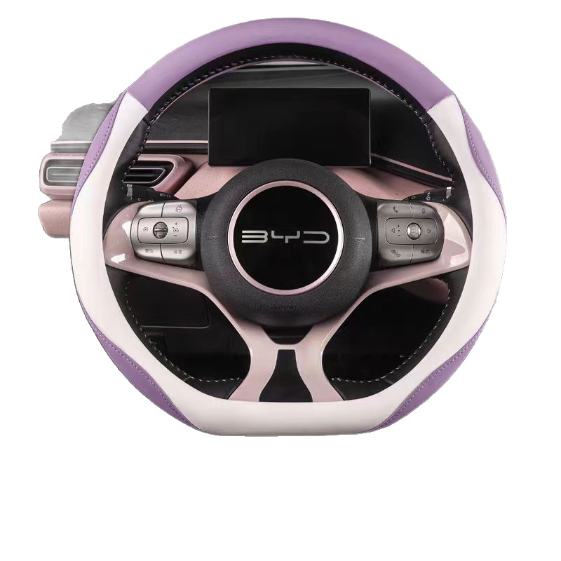 Navlaka za volan Fattier za BYD Seagull – četverosezonska univerzalna, umjetna koža, ugradnja prema modelu vozila