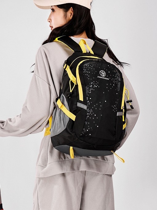 Planinski ruksak, najlon, prozračan, iznimno lagan, proširivi kapacitet, zaštita kralježnice