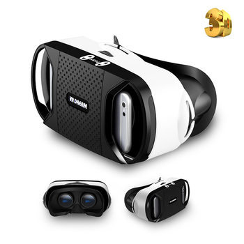 NS-VR01 Ochelari VR ușori pentru cap, realitate virtuală 3D, lentile asferice cu anti-distorsiune, suport pentru miopie până la 600°, corp din plastic, fără cameră, compatibile cu Android, iOS și Windows