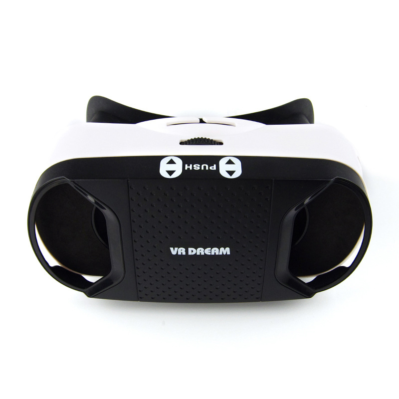 NS-VR01 Ochelari VR ușori pentru cap, realitate virtuală 3D, lentile asferice cu anti-distorsiune, suport pentru miopie până la 600°, corp din plastic, fără cameră, compatibile cu Android, iOS și Windows