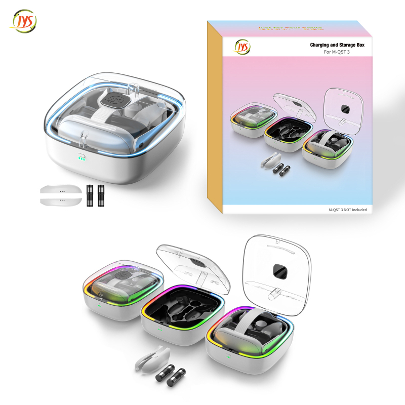 JYS MQ002 bază de încărcare VR cu kit de baterii pentru Meta Quest 3 – accesoriu VR