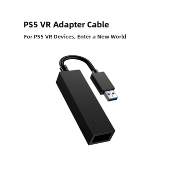 PS5 VR адаптер кабел USB 3.0, микро USB, мъж към женски, PS4 VR към PS5 конвертор, ABS материал