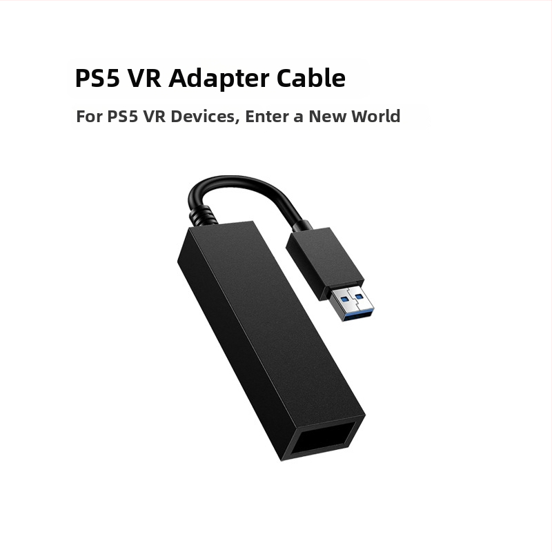 PS5 VR адаптер кабел USB 3.0, микро USB, мъж към женски, PS4 VR към PS5 конвертор, ABS материал
