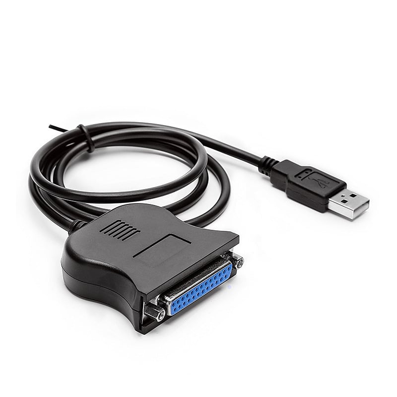 Cablu USB pentru imprimantă paralelă IEEE 1284 CN36 la DB25, 80 cm