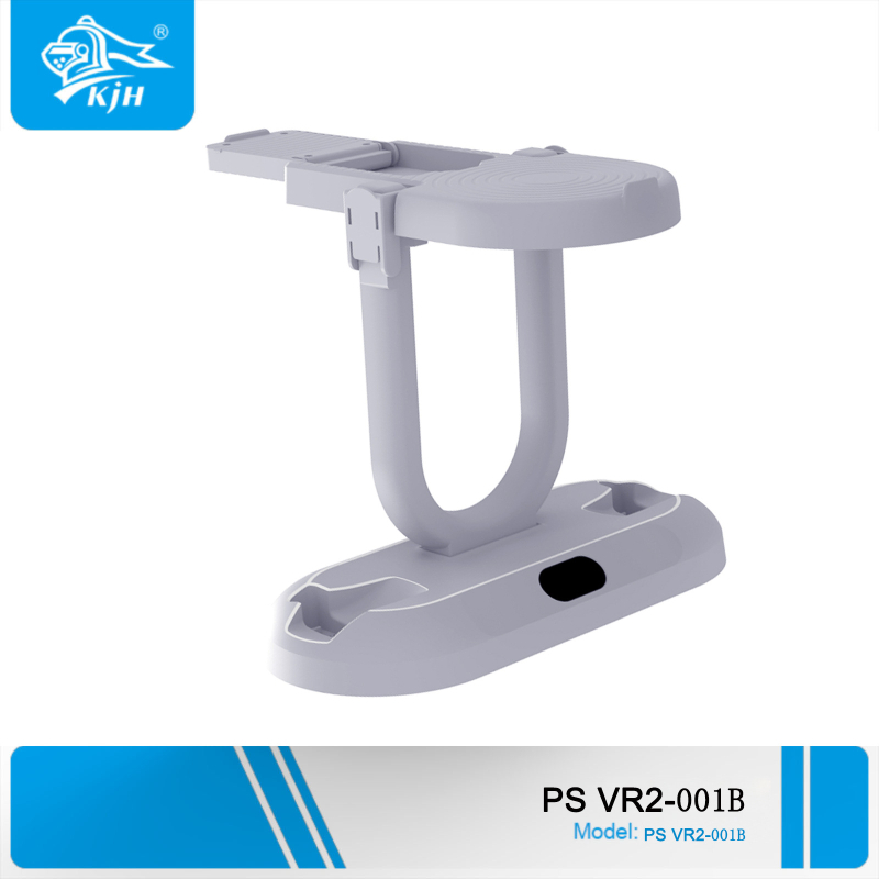 Stație de încărcare PS VR2 pentru controller cu suport pentru ochelari – ABS, protecție