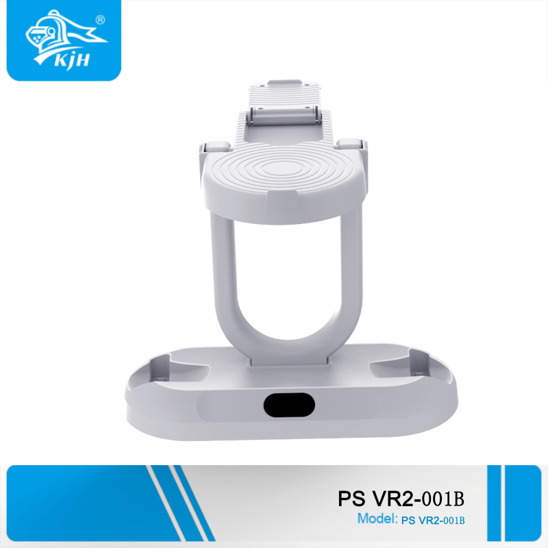 Stație de încărcare PS VR2 pentru controller cu suport pentru ochelari – ABS, protecție