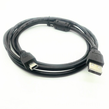 Καλώδιο δεδομένων Mini USB 5-pin με προσαρμογέα θύρας τύπου Τ, χαλκός αγωγός, χειροκόλληση, μήκος 1,35 μ, κατάλληλο για εξοπλισμό καταγραφής