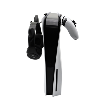 PS5 Stand de depozitare pentru gamepad cu agățător VR2 și suport pentru căști, ABS stativ, model SY-XSX-525, compatibil cu PS5 și Xbox Series X