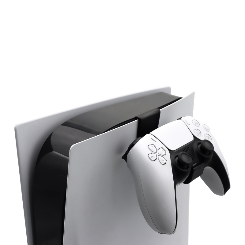 PS5 Stand de depozitare pentru gamepad cu agățător VR2 și suport pentru căști, ABS stativ, model SY-XSX-525, compatibil cu PS5 și Xbox Series X