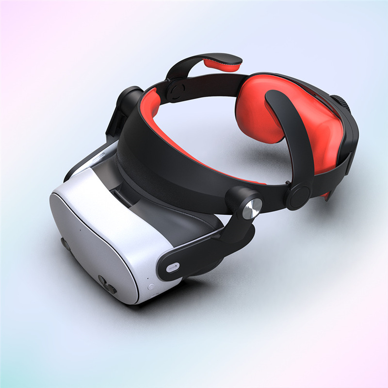 Accesorii VR pentru Meta Quest3/Quest3S — Curea pentru cap Elite (Model 001; compatibil cu Meta Quest3; Material: burete; Greutate: 233 g; Dimensiuni: 200×195×55 mm)