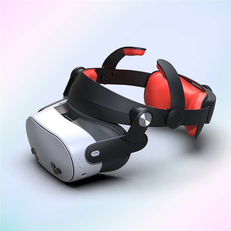 Accesorii VR pentru Meta Quest3/Quest3S — Curea pentru cap Elite (Model 001; compatibil cu Meta Quest3; Material: burete; Greutate: 233 g; Dimensiuni: 200×195×55 mm)