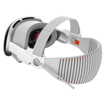 Vision Pro horný popruh na hlavu, nastaviteľný Velcro, ABS materiál, protišmyková funkcia