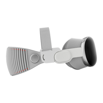 Vision Pro horný popruh na hlavu, nastaviteľný Velcro, ABS materiál, protišmyková funkcia