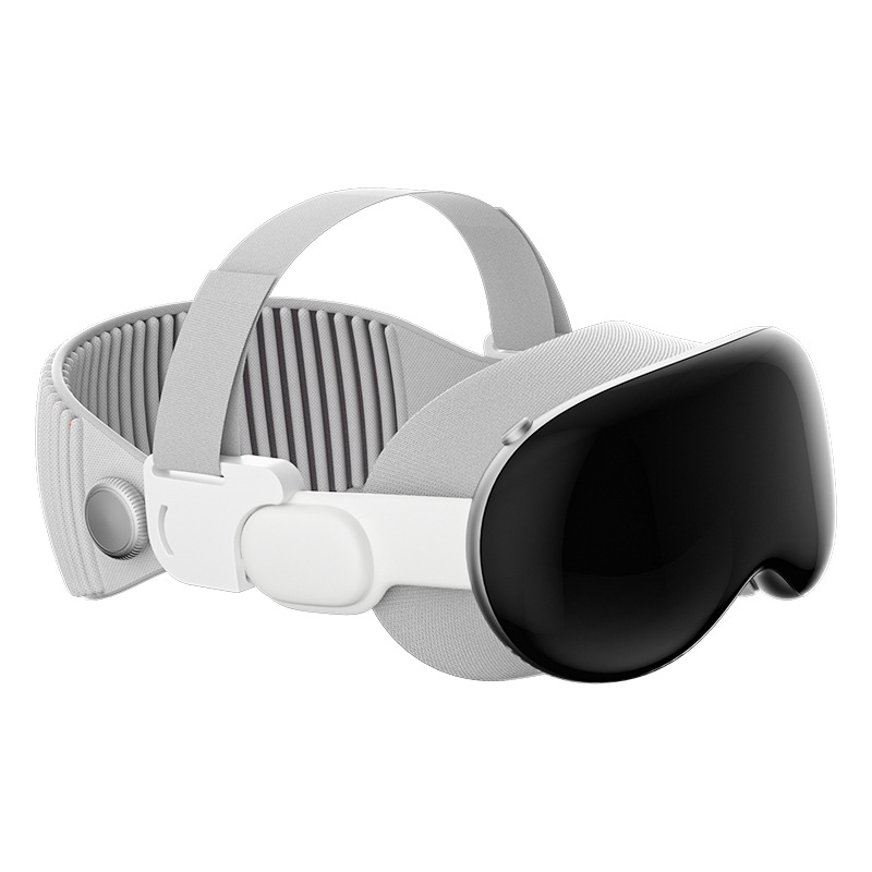 Vision Pro horný popruh na hlavu, nastaviteľný Velcro, ABS materiál, protišmyková funkcia