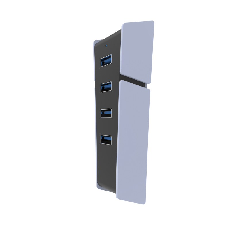 PS5 Slim hub de expansiune USB 2.0 cu 4 porturi pentru PS5 Slim