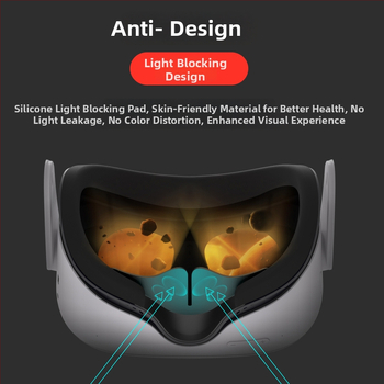 Oculus Quest 2 maska na chladenie vzduchu s uchytením na pracky a magnetickým zabezpečením, model X2, ABS, rozmery 190×118×81 mm, hmotnosť 99 g
