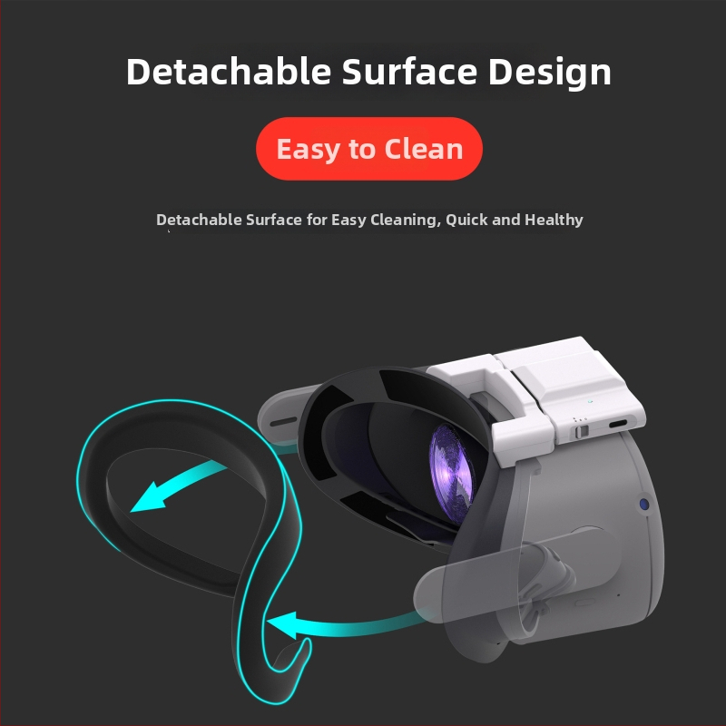 Oculus Quest 2 maska na chladenie vzduchu s uchytením na pracky a magnetickým zabezpečením, model X2, ABS, rozmery 190×118×81 mm, hmotnosť 99 g