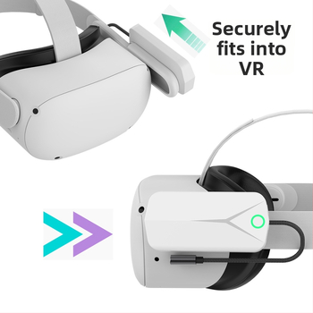 VR Power Bank – Li‑polymer baterija 5000mAh, QC2.0 greitas įkrovimas, įvestis 5V, išvestis 5V