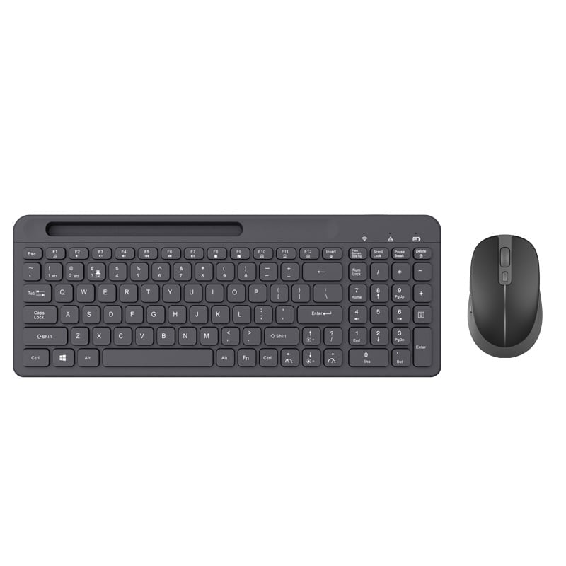 Y-fruitful KM88 Безжичен комплект клавиатура и мишка с Bluetooth, 1000 DPI, Ергономичен, Водоустойчив, Безжично зареждане, за офис