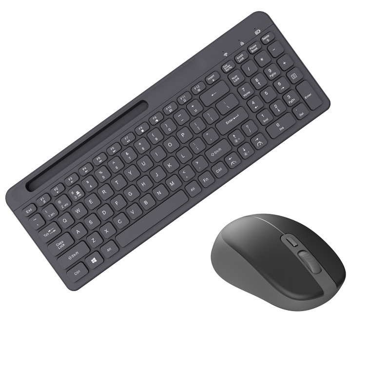 Y-fruitful KM88 Безжичен комплект клавиатура и мишка с Bluetooth, 1000 DPI, Ергономичен, Водоустойчив, Безжично зареждане, за офис