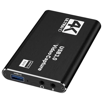 Vaizdo įrašų fiksavimo kortelė, 1080p/4K raiška, universalus suderinamumas, be nuotolinio pažadinimo, be energijos valdymo