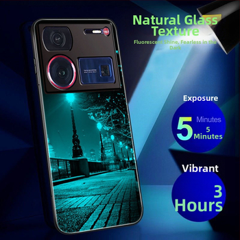 Nubia Z60 Ultra korpuss stikla no tālruņiem, pilna aizsardzība, matēta virsma, siltuma vadīšana, nodilumizturīgs un pret krišanu