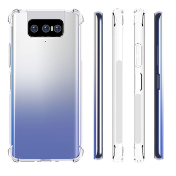 TPU aizmugurējais vāciņš Asus Zenfone 7 (ZS670KS) — caurspīdīgs, kritienu aizsardzība (Materiāls: TPU; Modelis: ASUS Zenfone 7 ZS670KS; Tips: Aizmugurējais vāciņš; Aizsardzība: Kritienu aizsardzība; Proces: Iekšējā liešana)