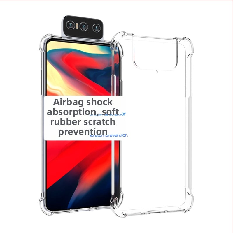 TPU aizmugurējais vāciņš Asus Zenfone 7 (ZS670KS) — caurspīdīgs, kritienu aizsardzība (Materiāls: TPU; Modelis: ASUS Zenfone 7 ZS670KS; Tips: Aizmugurējais vāciņš; Aizsardzība: Kritienu aizsardzība; Proces: Iekšējā liešana)