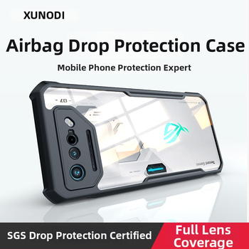 Puzdro Xundd pre Asus ROG, TPU + acrylic, odolné proti nárazu, proti opotrebeniu, proti otlačkom prstov, povrchové spracovanie