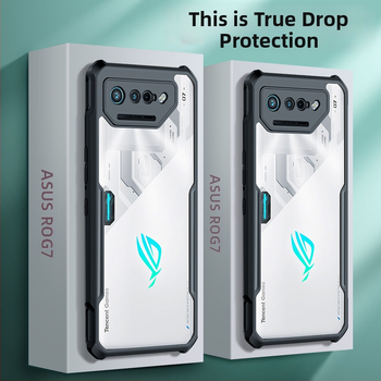 Puzdro Xundd pre Asus ROG, TPU + acrylic, odolné proti nárazu, proti opotrebeniu, proti otlačkom prstov, povrchové spracovanie