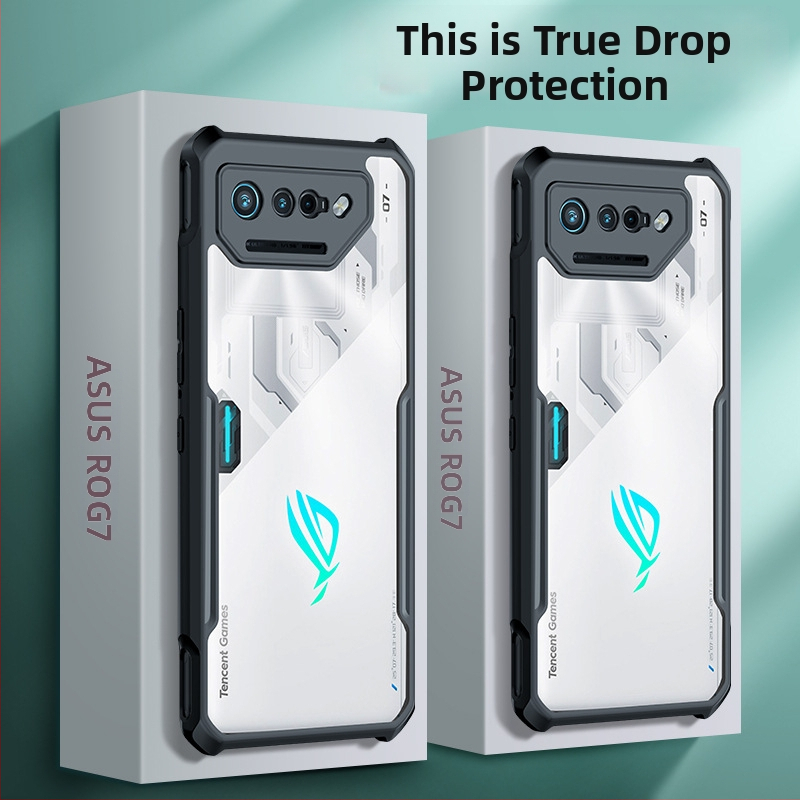 Puzdro Xundd pre Asus ROG, TPU + acrylic, odolné proti nárazu, proti opotrebeniu, proti otlačkom prstov, povrchové spracovanie