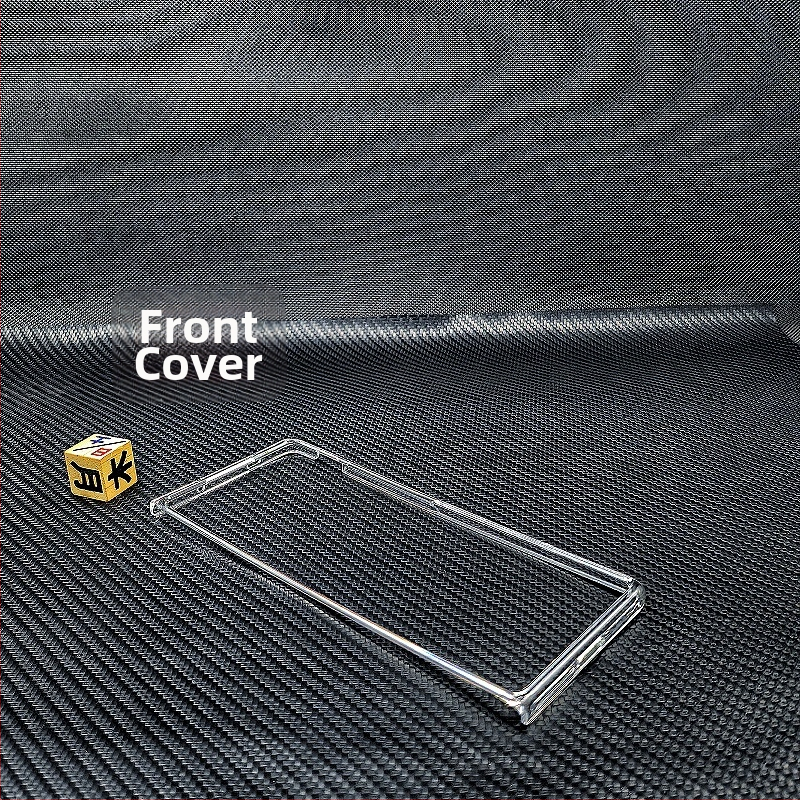 Vivo X Fold sērijas flip vāciņš, PC materiāls, spoguļu apdare, siltuma izkliede, kritiena aizsardzība