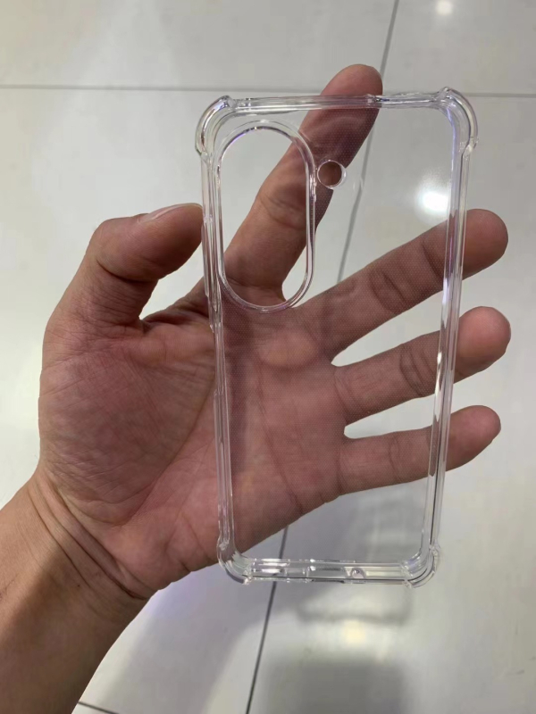 Husă pentru Asus Zenfone 9, TPU, protecție la cădere cu airbag în patru colțuri, acoperire totală, transparentă, husă moale