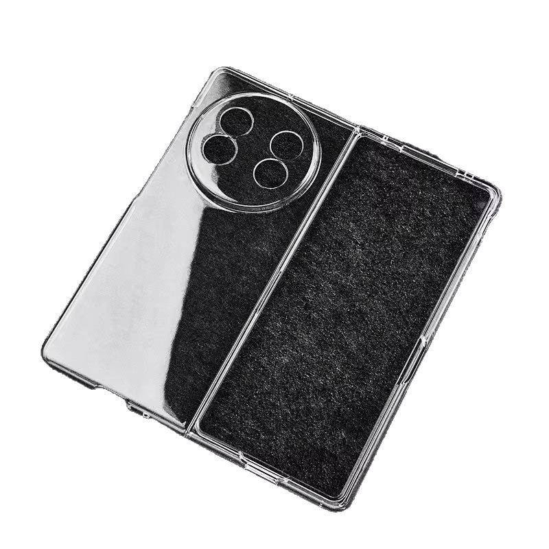 Vivo X Fold 5 калъф за телефон, твърд PC корпус, електроплакиран завършек, антипадане, опростен стил